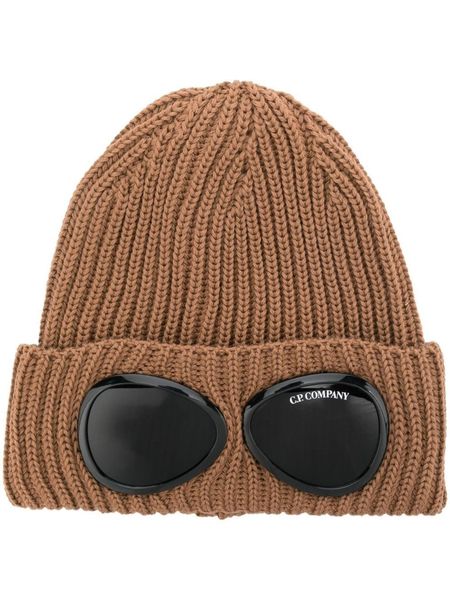 Шапка C.P. Company Goggle-Detail Turn-Up Brim Beanie 13CMAC122A-005509A 344 фото