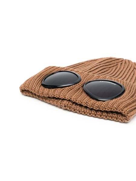 Шапка C.P. Company Goggle-Detail Turn-Up Brim Beanie 13CMAC122A-005509A 344 фото