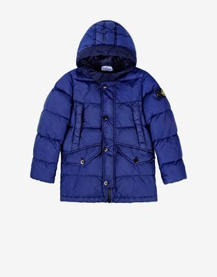 Зимній парка-пуховик Stone Island Junior Garment Dyed Crinkle Reps NY Down 631640333 V0026 631640333-V0026 фото