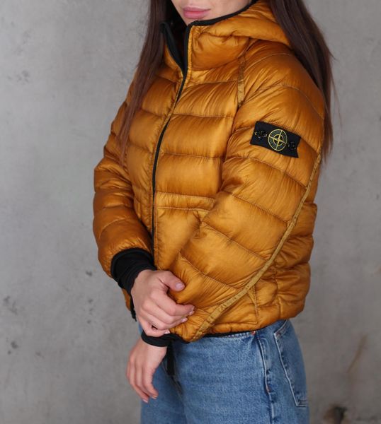 Легкий пуховик Stone Island Junior Garment Dyed Down-26 GR X SQM-N 551640432/1723 551640432/1723 фото