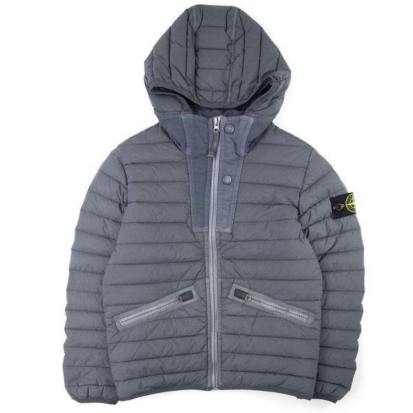 Мікропуховик Stone Island Junior Hooded Down Jacket 00041396 V0062 00041396-V0062 фото