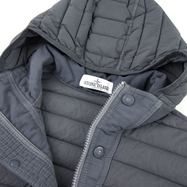 Мікропуховик Stone Island Junior Hooded Down Jacket 00041396 V0062 00041396-V0062 фото