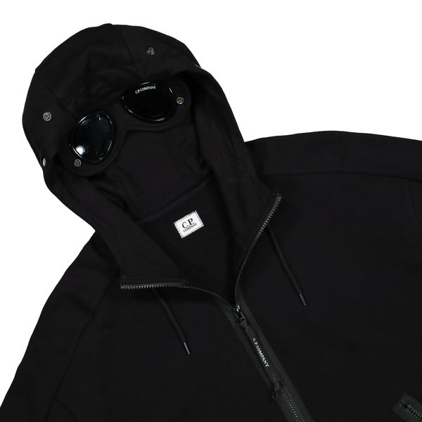 Худі C.P. Company Diagonal Raised Fleece Goggle Zipped 14CMSS082A-005086W 999 фото